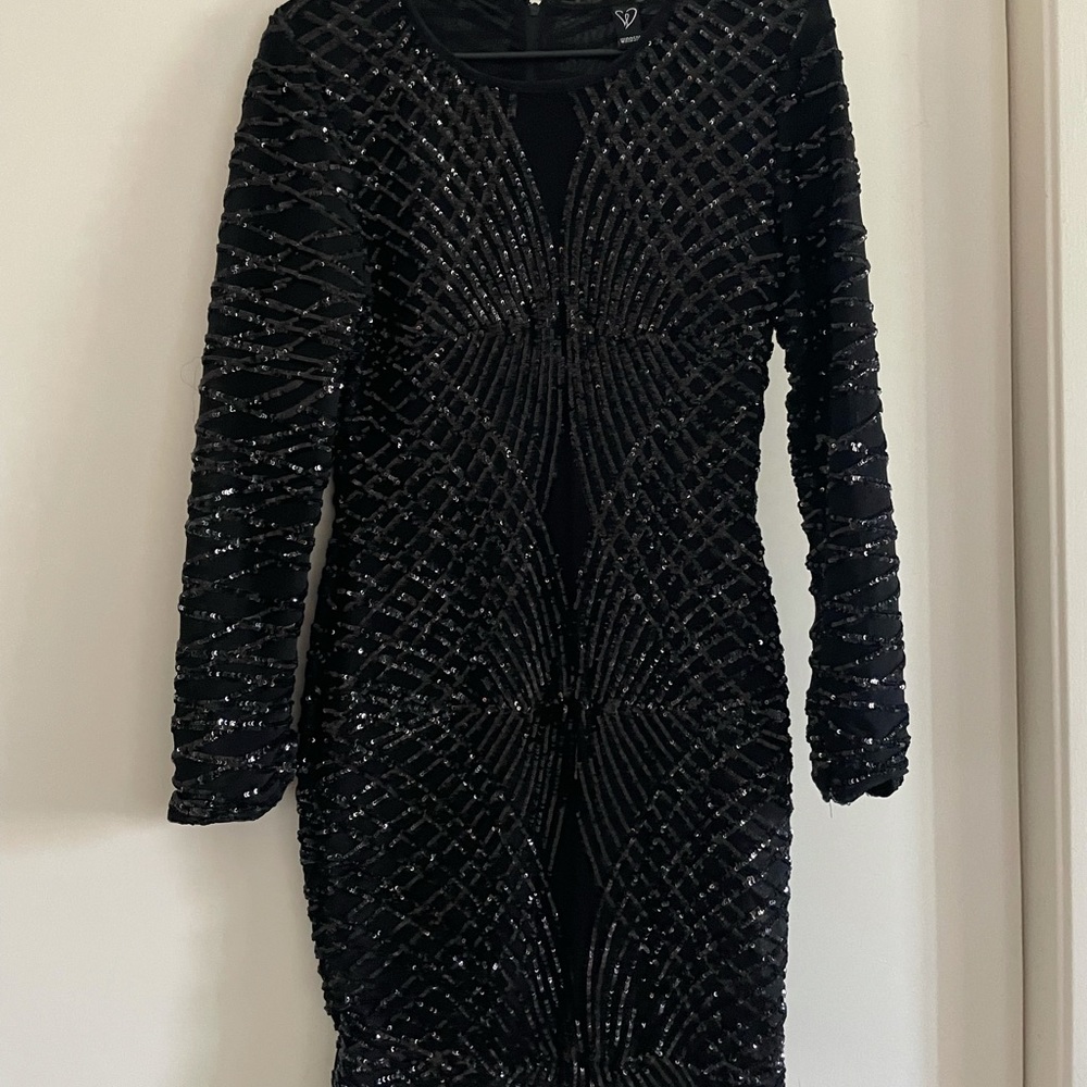 Windsor Body Forming Sequin Dress